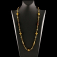 Бусы из разноцветных агатов и цитрина K–4080/14/01 (фото 1) ✾ «BoGemma Jewelry»™