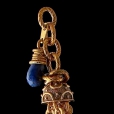 Многорядное колье из розового опала и лазурита K–4150/15/01 (фото 1) ✾ «BoGemma Jewelry»™